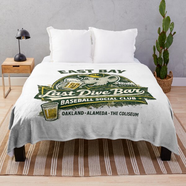 Item preview, East Bay Last Dive Bar Baseball Social Club Vintage Oakland Fan Shirt designed and sold by GhostDawgs.