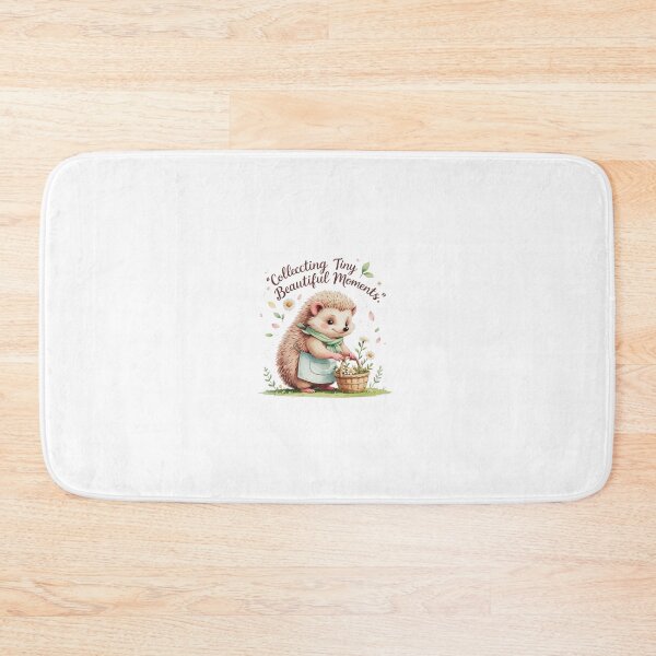 Item preview, Collecting Beautiful Moments Cute Hedgehog Spring Foraging designed and sold by AQUILAKREO.