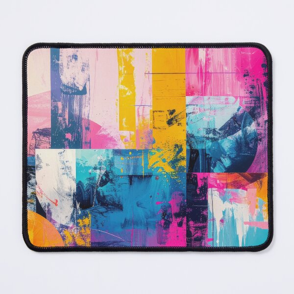 Item preview, Energetic abstract collage designed and sold by psychoshadow.