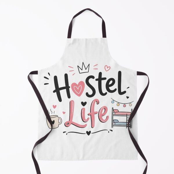 Item preview, Cute Hostel Life Aesthetic T-Shirt Design | Cozy Student Dorm Vibes Illustration designed and sold by Sanika arts .