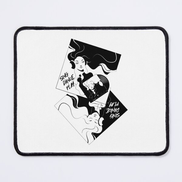 Item preview, Sing, Dance, Play (black and white edition) designed and sold by Juliette Lancien.