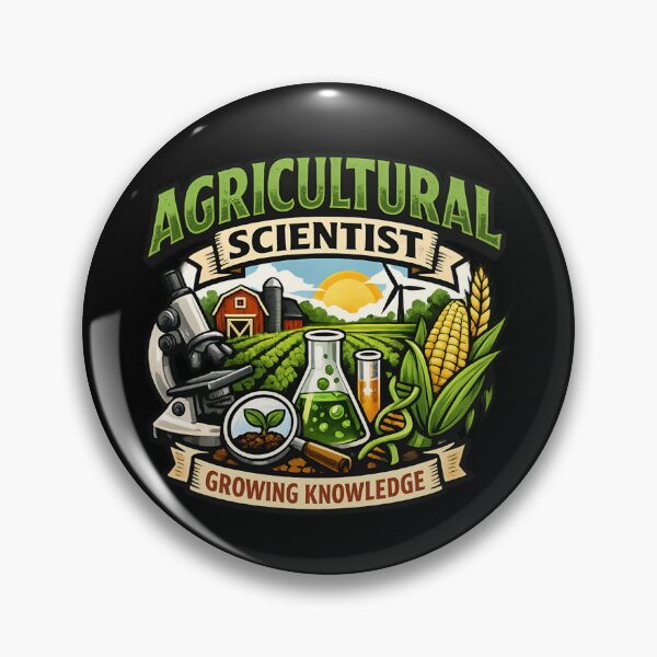 Item preview, Agricultural Scientist - Growing Knowledge Farm Science designed and sold by SidTastic .