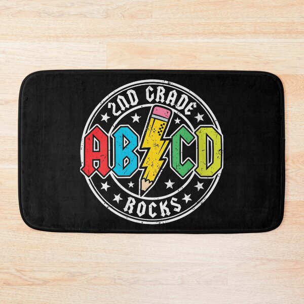 Item preview, 2nd Grade Rocks Back To School Rock N Roll Pencil Design designed and sold by River Silva.