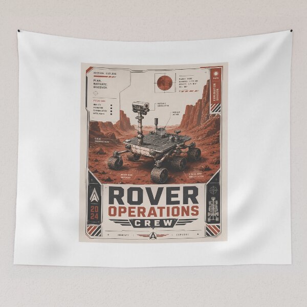 Item preview, Mars Rover Operations Crew Mission Explore Plan Navigate designed and sold by chattsuede.