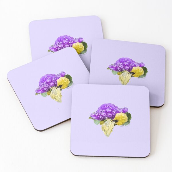 Item preview, Pansies with raindrops photography · Everyday magic · Welcome to your home designed and sold by EmotionsOK.