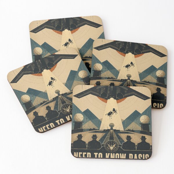 Item preview, Need To Know Basis | Classified Retro Propaganda Poster designed and sold by Urbantheseus.