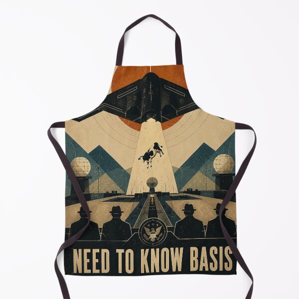 Item preview, Need To Know Basis | Classified Retro Propaganda Poster designed and sold by Urbantheseus.