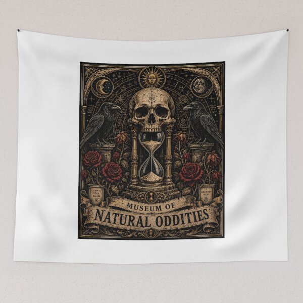 Item preview, Tempus Edax Rerum Memento Mori Museum Of Oddities designed and sold by chattsuede.