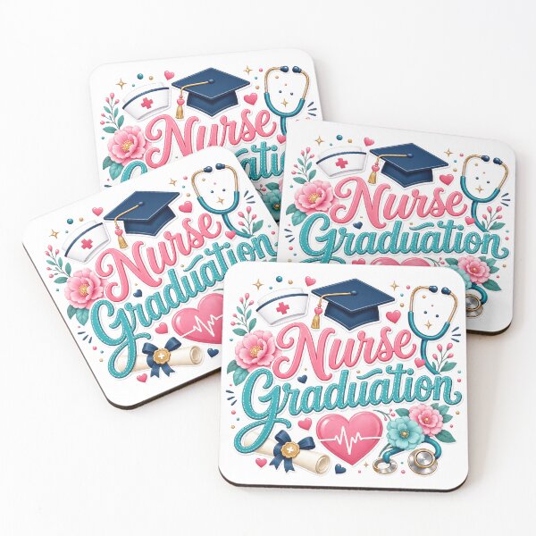 Item preview, Nurse Graduation Floral Design designed and sold by Partoon-dp.