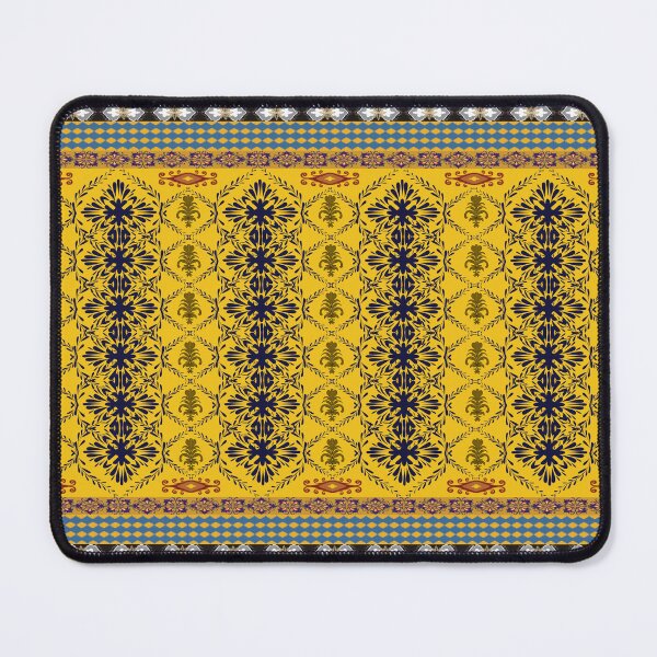 Item preview, Geometric Blue and Yellow Design designed and sold by NornAxiom.