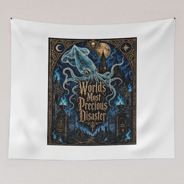 Item preview, World's Most Precious Disaster Gothic Kraken designed and sold by chattsuede.