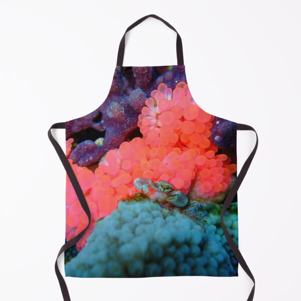 Item preview, Neon Pink Coral: Hidden Porcelain Crab Art designed and sold by Mayuri Japan Studio.