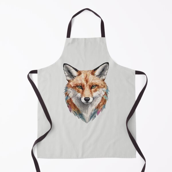 Item preview, Geometric Fox Head Low Poly Animal Art – Modern Animal Art designed and sold by Tklezardesigns.