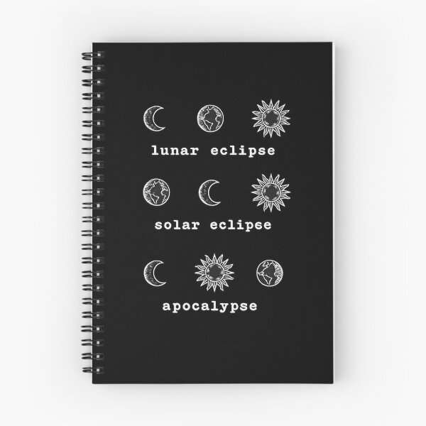 Item preview, Eclipse Phases Lunar Solar Apocalypse Astronomy Humor designed and sold by Ekonolotie.