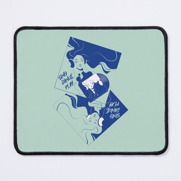 Item preview, Sing, Dance, Play (blue edition) designed and sold by Juliette Lancien.