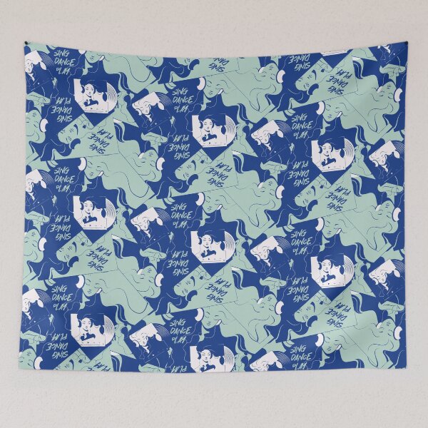 Item preview, Sing, Dance, Play (blue edition) designed and sold by Juliette Lancien.