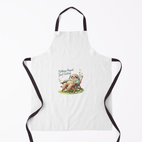 Item preview, Nothing Urgent Just Existing Cute Sloth Spring Aesthetic designed and sold by AQUILAKREO.