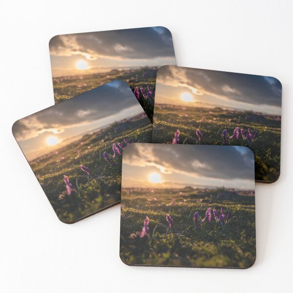 Item preview, Crocuses and sunset. designed and sold by vz-mrvq-01.