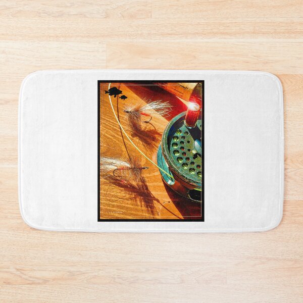 Item preview, Fly Fisherman's Table Top, Artificial Lures, Rod, Reel, Fly Line designed and sold by AMacGPhilly.