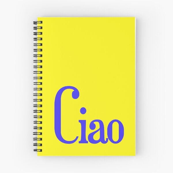 Item preview, Ciao Italia lover minimal blue design designed and sold by EmeraldeaArt.