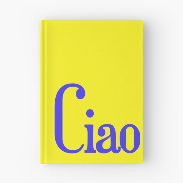 Item preview, Ciao Italia lover minimal blue design designed and sold by EmeraldeaArt.