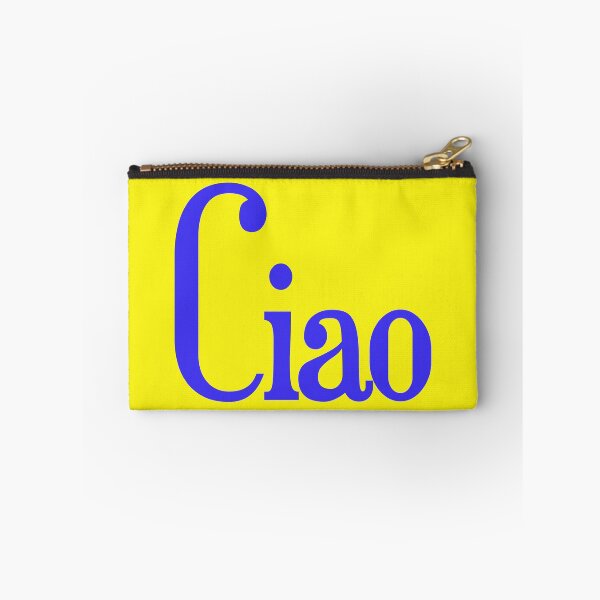 Item preview, Ciao Italia lover minimal blue design designed and sold by EmeraldeaArt.