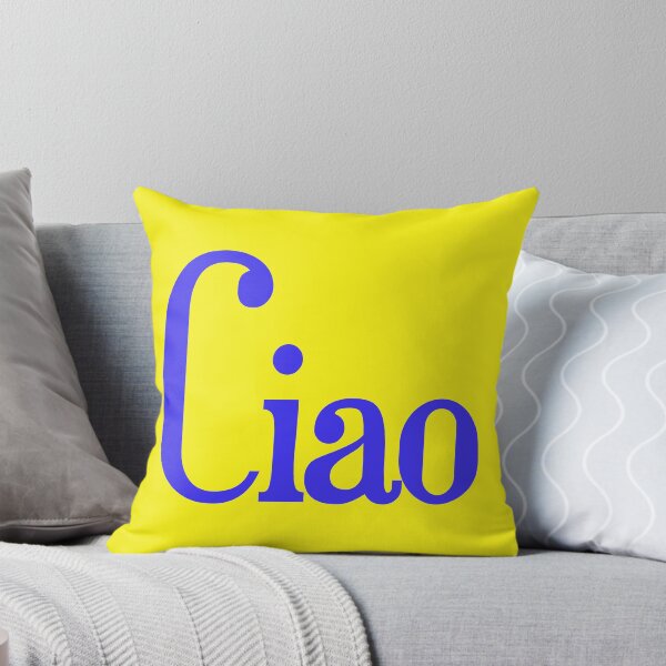 Item preview, Ciao Italia lover minimal blue design designed and sold by EmeraldeaArt.