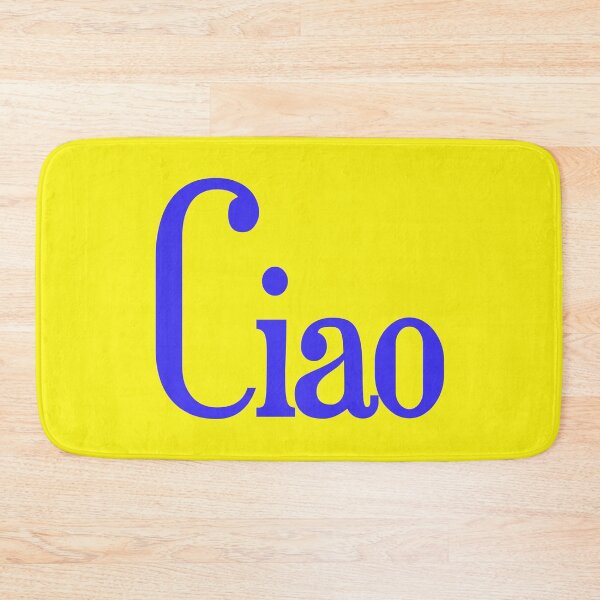 Item preview, Ciao Italia lover minimal blue design designed and sold by EmeraldeaArt.