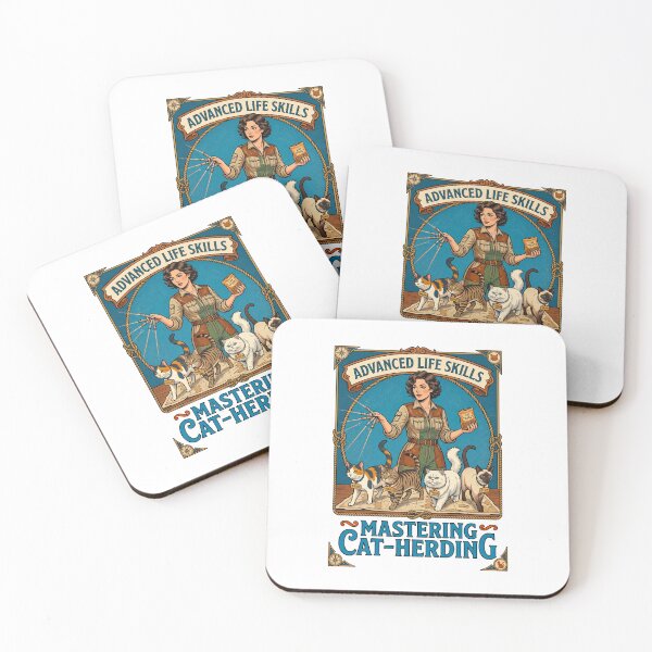 Item preview, Cat Lady Mastering Cat Herding Vintage designed and sold by TeeARTHY.