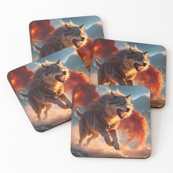 Item preview, Phoenix Wolf designed and sold by Elisa Miller.
