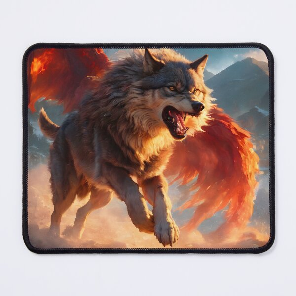 Item preview, Phoenix Wolf designed and sold by Elisa Miller.