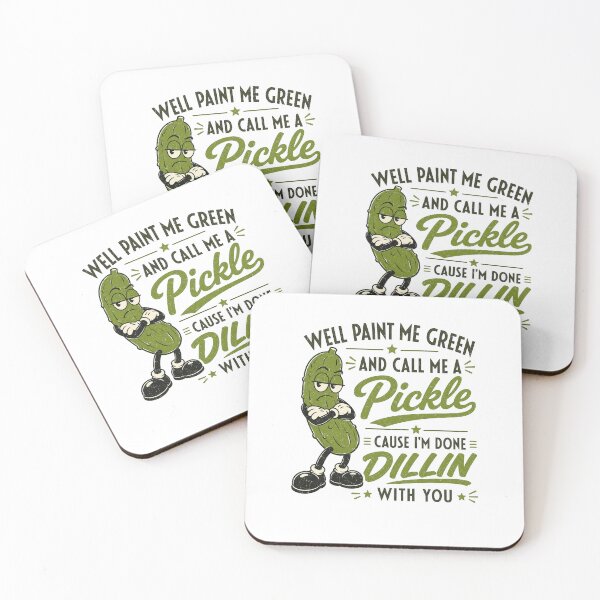 Item preview, Funny Sarcastic Pickle Lover Humor Retro Cartoon Joke designed and sold by clothesy7.