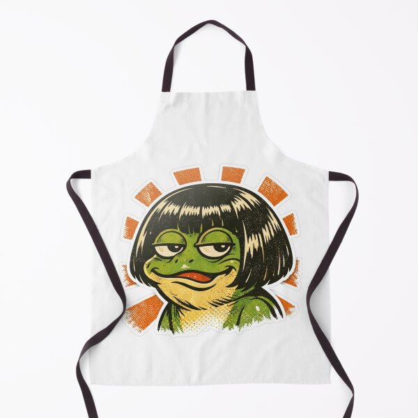 Item preview, Funny Frog Bob Haircut Meme T-Shirt designed and sold by MerchlyMike.