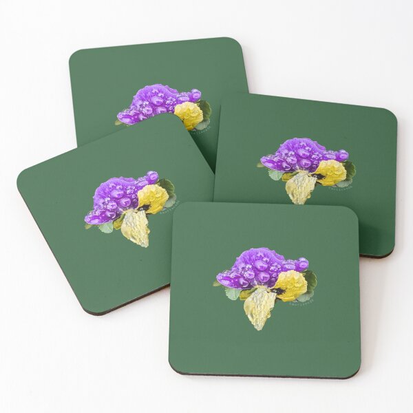Item preview, Pansies with raindrops photography · Everyday magic · Welcome to your home designed and sold by EmotionsOK.
