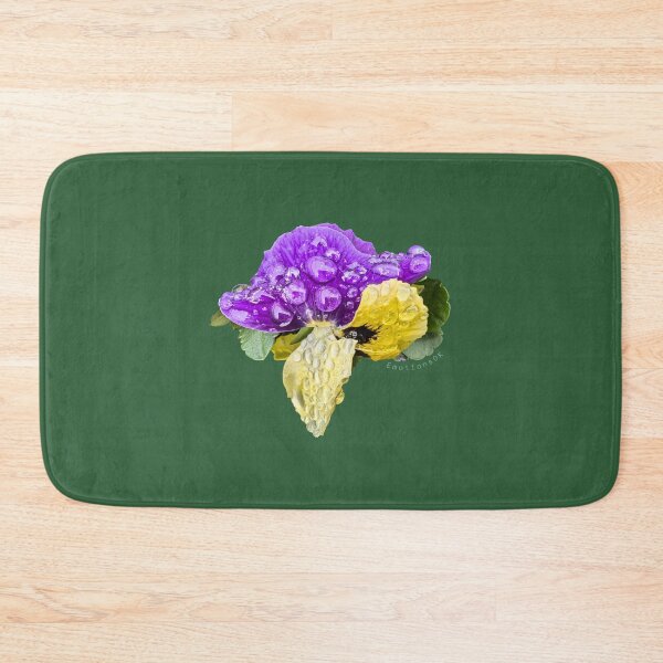 Item preview, Pansies with raindrops photography · Everyday magic · Welcome to your home designed and sold by EmotionsOK.
