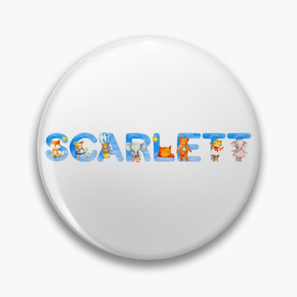 Item preview, DREAMLITNAMES COLLECTION – ✨SCARLETT ✨ – Cute Storybook Dream Animals designed and sold by WheelieGdArt.