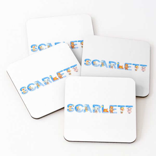 Item preview, DREAMLITNAMES COLLECTION – ✨SCARLETT ✨ – Cute Storybook Dream Animals designed and sold by WheelieGdArt.