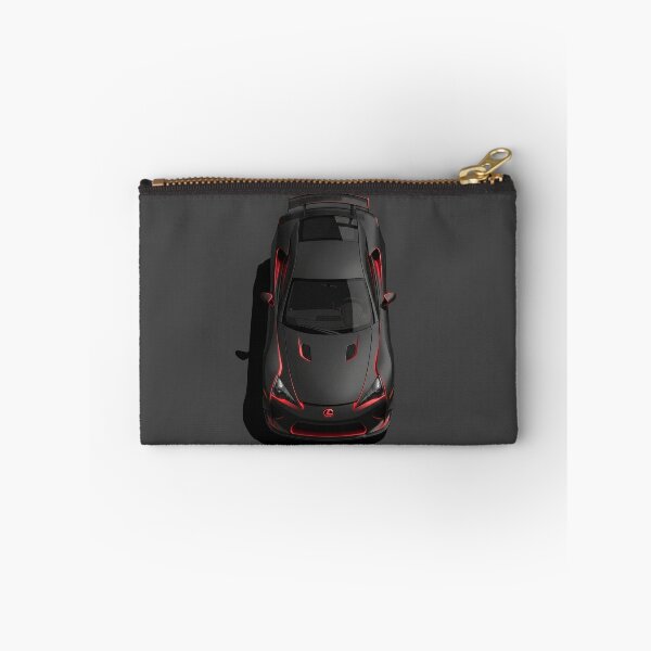 Item preview, Lexus LFA Cyberpunk Neon Matte Black Top View Vector Illustration designed and sold by Motorline44.