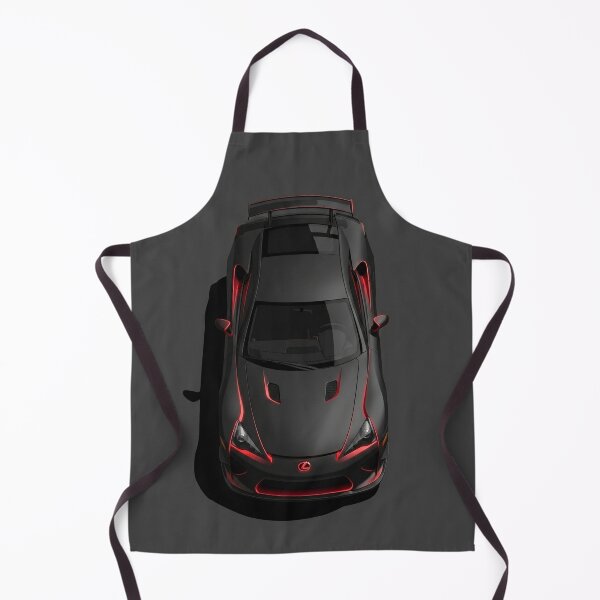 Item preview, Lexus LFA Cyberpunk Neon Matte Black Top View Vector Illustration designed and sold by Motorline44.