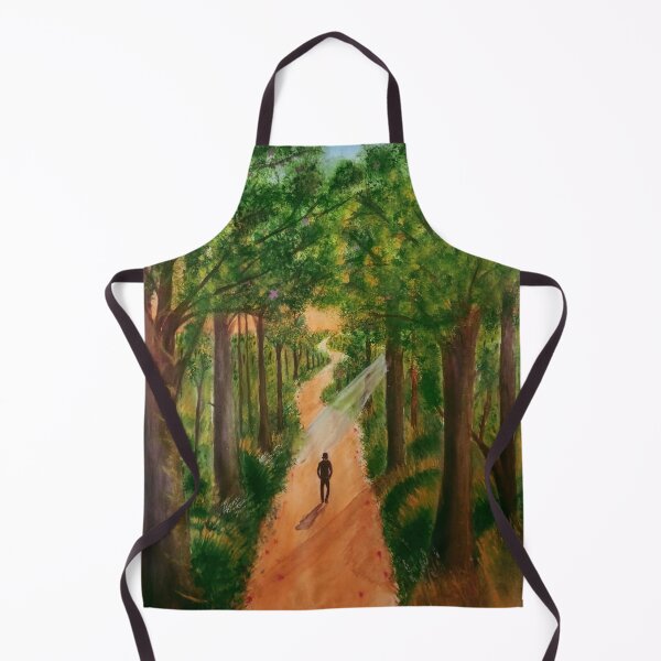 Item preview, LONELY MAN IN THE WOODS PAINTING designed and sold by silversketchh.