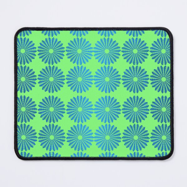 Item preview, Electric Blue Floral Radials designed and sold by AirCrayons27.
