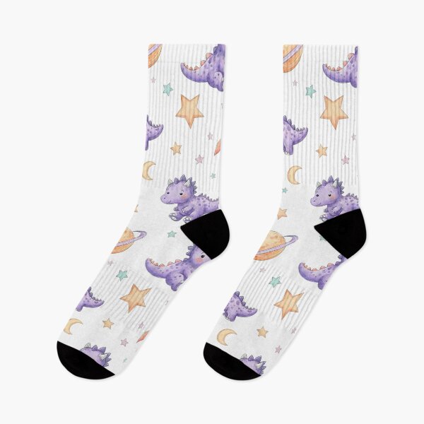 Item preview, Cute Dinosaur Space Nursery Pattern designed and sold by MegaNovaArt.