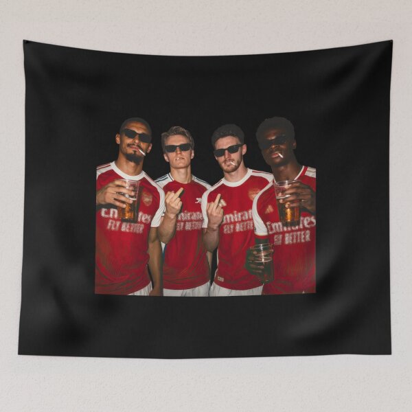 Item preview, Funny Arsenal Champions Squad Classic T-Shirt designed and sold by BlitCrankMath.