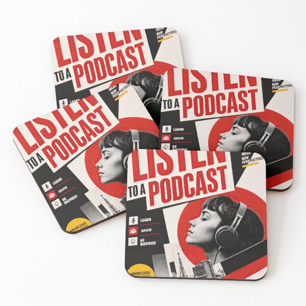 Item preview, Wall Art - Poster - Tune In – Bold Podcast Energy designed and sold by ForeverPrintsOK.