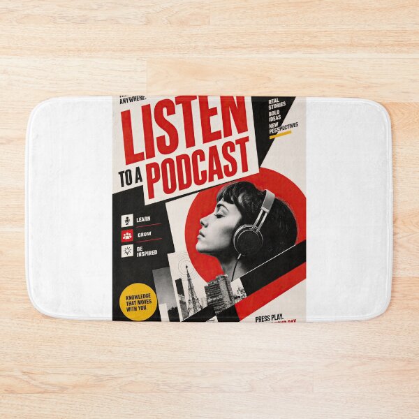 Item preview, Wall Art - Poster - Tune In – Bold Podcast Energy designed and sold by ForeverPrintsOK.