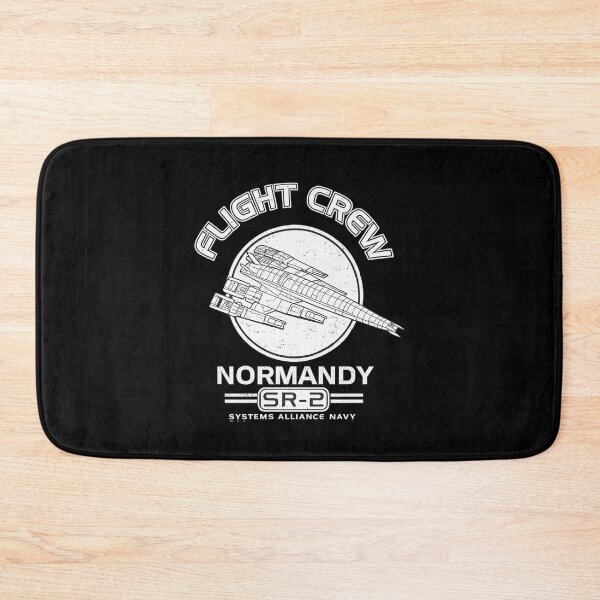 Item preview, Flight Crew Normandy SR 2 Retro Sci Fi Spaceship Design designed and sold by Ekonolotie.