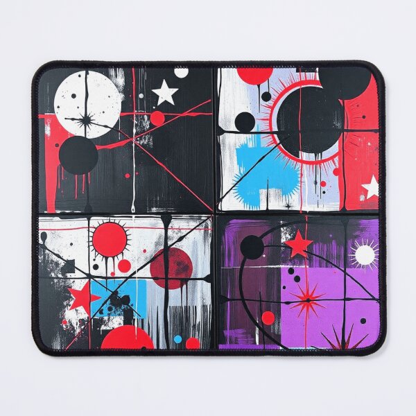 Item preview, stellar anarchy colorful geometric abstract design designed and sold by SmashingDeals.