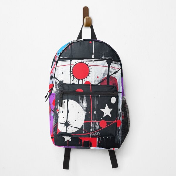Item preview, stellar anarchy colorful geometric abstract design designed and sold by SmashingDeals.