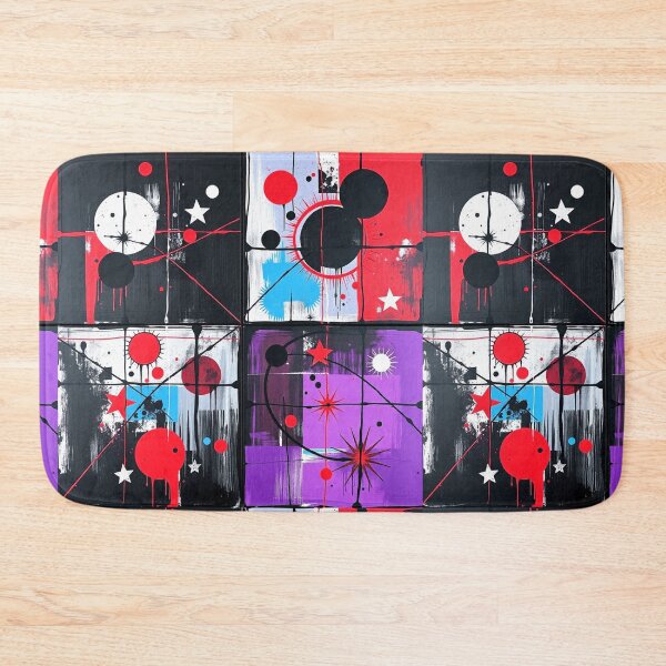 Item preview, stellar anarchy colorful geometric abstract design designed and sold by SmashingDeals.