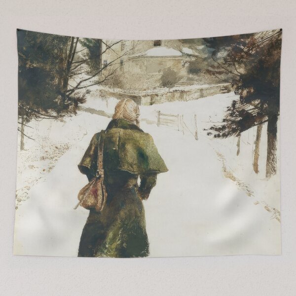 Item preview, Andrew Wyeth - Andrew Wyeth art - Andrew Wyeth artwork - Andrew Wyeth paintings designed and sold by KirstenShShop.
